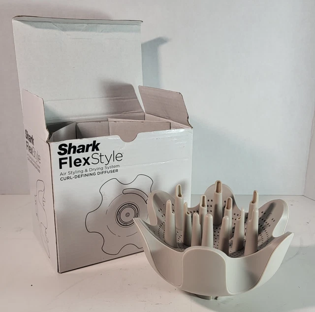 Sharkflex Diffuser SHARK FLEXSTYLE CURL-DEFINING Diffuser Blow Dryer Attachment Adjustable ...