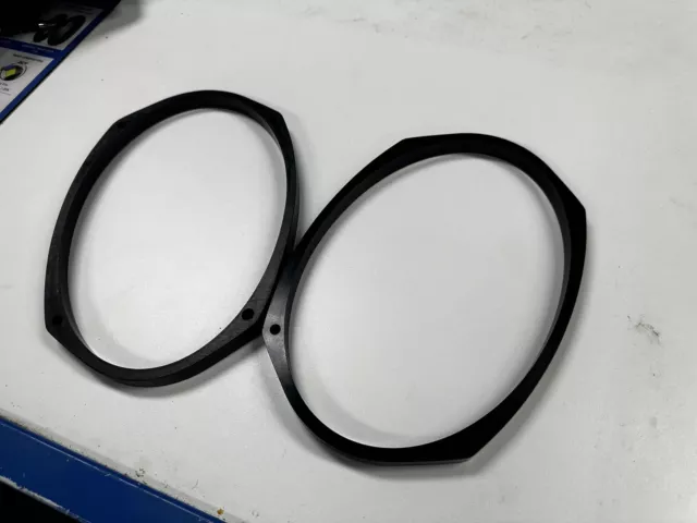 6x9 Speaker Spacers. 1/2” Thick Polyurethane. Flexible, Won’t Break. 1 Pair