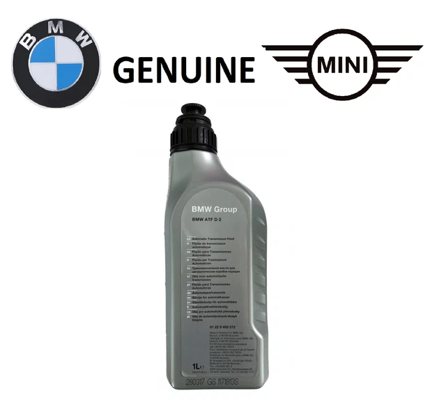 GENUINE BMW ATF D 2 Automatic Transmission Fluid 81229400272. 1 Litre