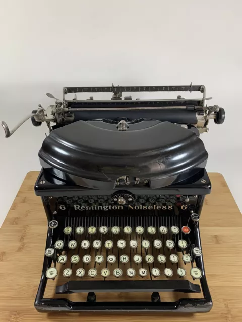 Antique 1930's Remington Noiseless Typewriter Model 6