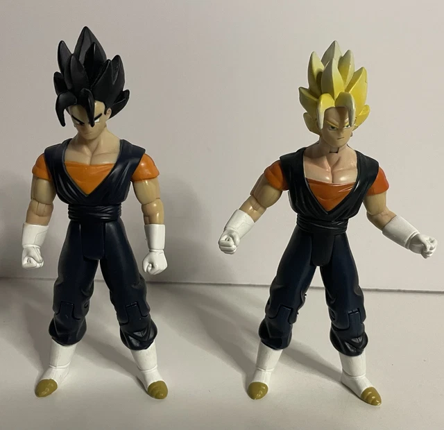 DRAGON BALL Z Vintage Jakks Pacific Figures Vegito Vegetto Fusion Goku