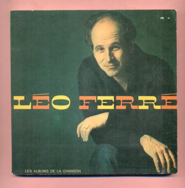 LES ALBUMS DE LA CHANSON : LEO FERRE par GILBERT SIGAUX ( 1962 )