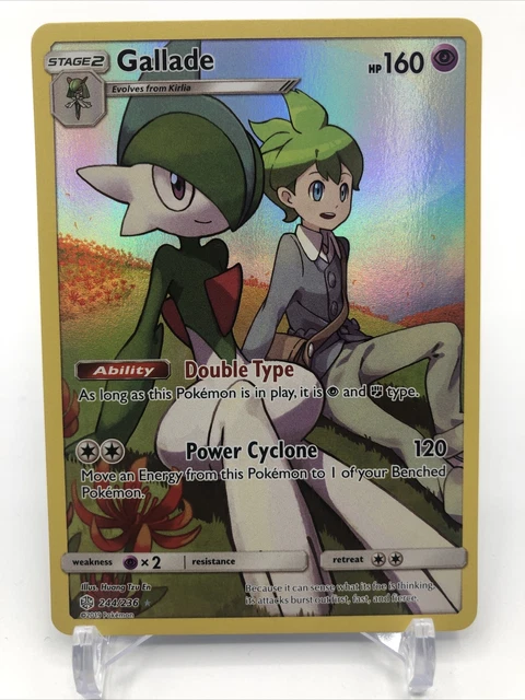 Pokémon TCG Gallade Sun & Moon - Cosmic Eclipse 244/236 Holo Secret Rare
