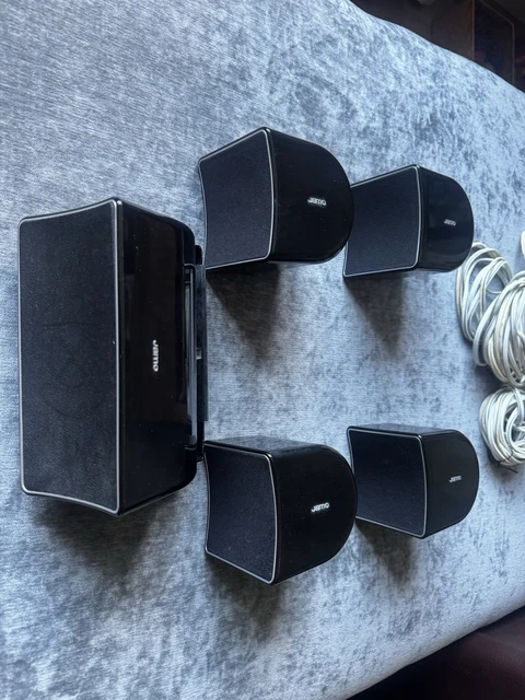JAMO A10S COMPACT Surround Sound Speakers, Black, £37.10 - PicClick UK