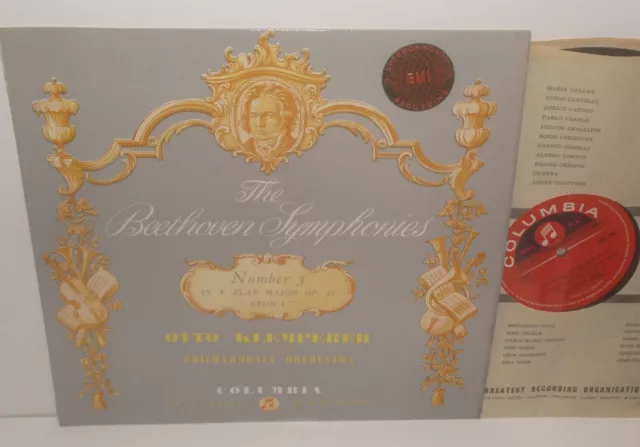 SAX 2364 Beethoven Symphony No.3 The Philharmonia Orchestra Otto Klemperer E/R