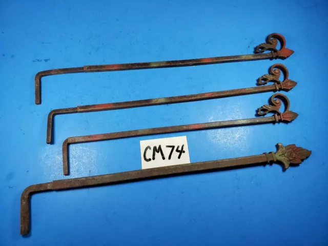 Vintage Curtain Rods Swing Arm 4 Units 6