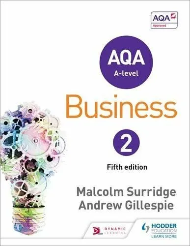 AQA Business for A Level 2 by Gillespie, Andrew 1471835782 FREE Shipping