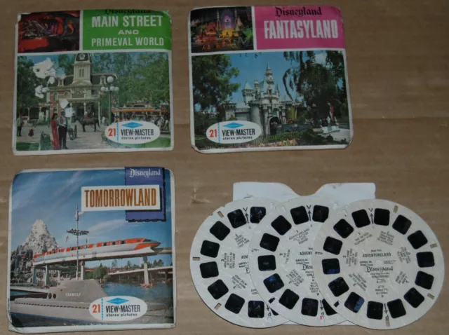 Disneyland view master best sale reels