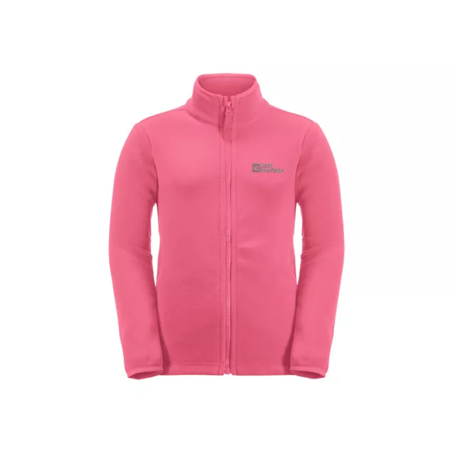 Jack Wolfskin Kids Polartec Taunus Full Zip Fleece (Pink Lemonade)