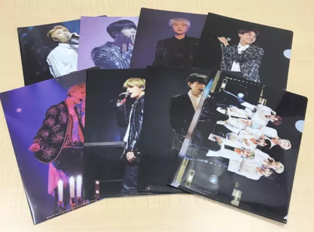 BTS Goods lot THE WINGS TOUR clear file RM SUGA J-HOPE