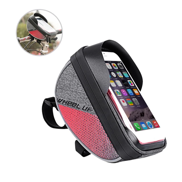 6 pouces sac de vélo sac étanche sac à écran tactile téléphone 7
