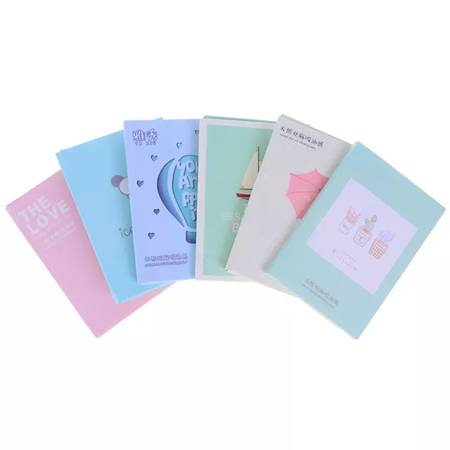 papers makeup cleansing oil absorbing face paper korea cute cartoon absorb 2