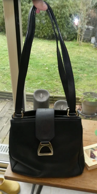 Sac à Main Vintage Années 70 En Raphia & Rabane, Bordures Cuir Doré - Poignées Bois Teck - Italie - Parfait état