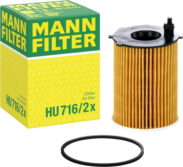 Mann Filter Hu 716/2 X Ölfilter  - Für Citroen, Fiat, Ford, Peugeot, Toyota