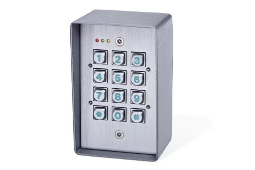 DG-15LD Back Illuminated Standalone Keypad 12/24vdc 4-5 digit codes LED Security