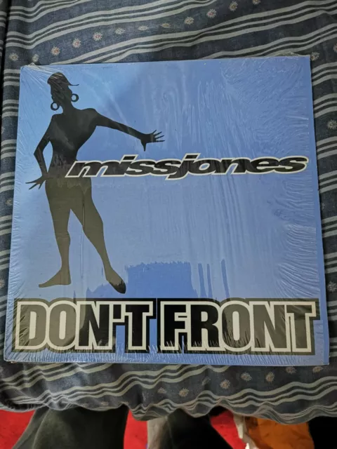 Miss Jones - Don't Front - 12" Vinyl Single