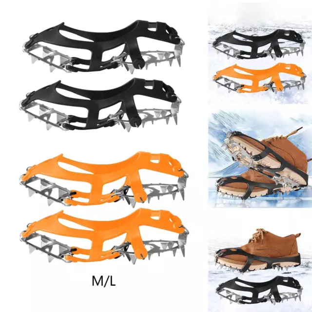 Crampons de chaussures chaussures Crampons de Traction sur glace pour la neige