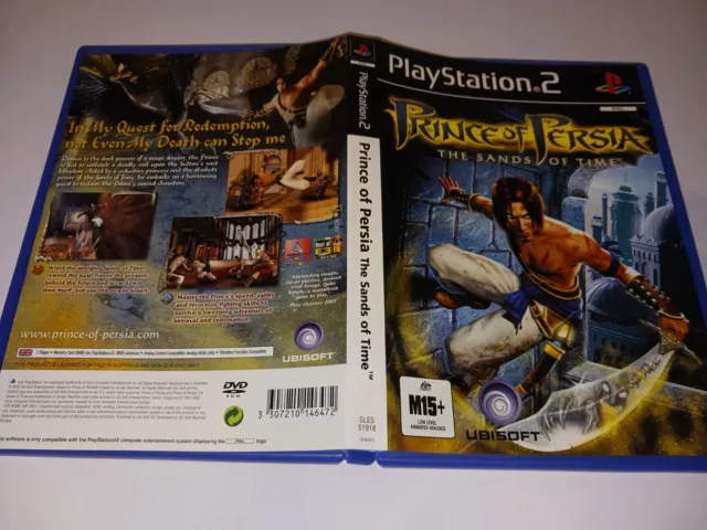 Prince of Persia The Sables Of Time sony PS2 PLAYSTATION 2 Slim