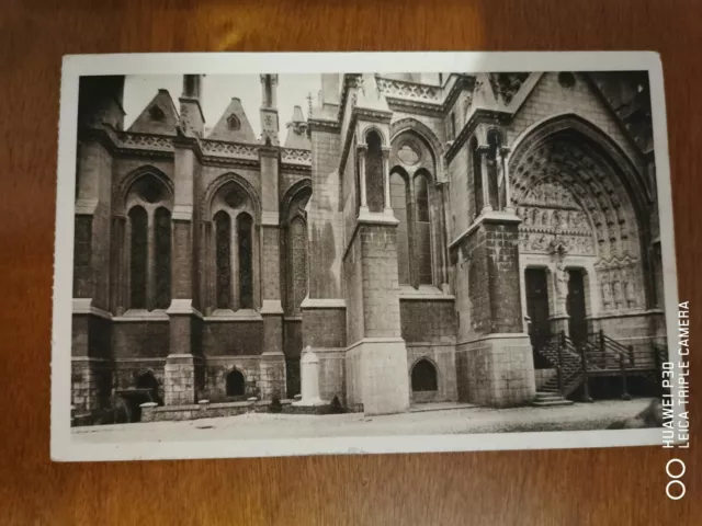 CPA - 59 - LILLE - Portail de la Basilique - Cathédrale Notre dame de la Treille