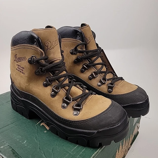 DANNER Combat Hiker Brown/Black Leather Boots Made In USA 43513X Mens Size 4.5W Danner | Shoes | Danner Combat Hiker Brownblack Leather  main image 4