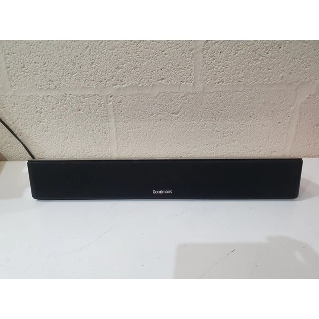 Replacement Remote For Goodmans 330368 Soundbar – Infrared Wireless Control, Black, Model LTS367X