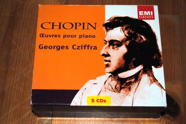 Chopin: Klavierwerke - Georges Cziffra - EMI 5 CDs