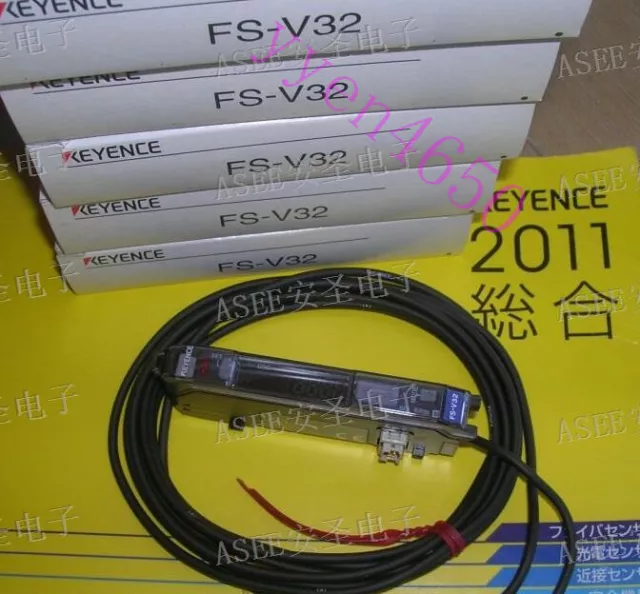 Details about  ONE NEW- Keyence FS-V32 Fiber Optic Sensor