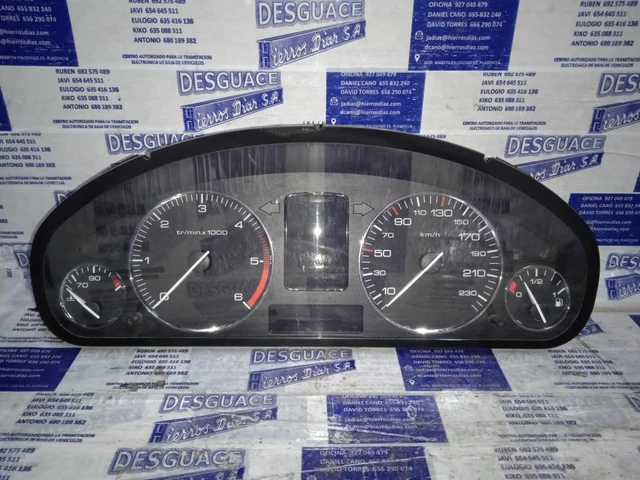 Écran LCD Tableau De Bord Peugeot 407 - Compatible 2004-2010