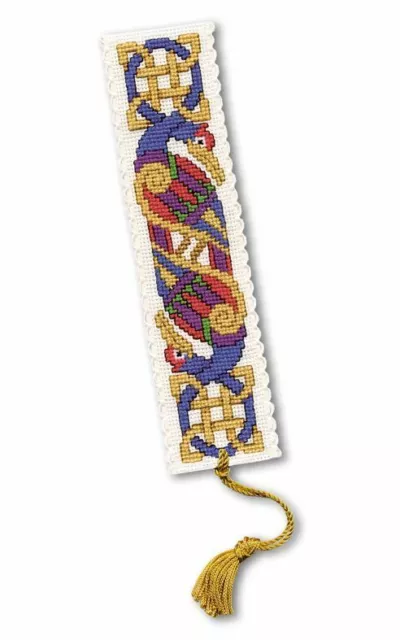 Garden Birds Bookmark Cross Stitch Kit - Textile Heritage