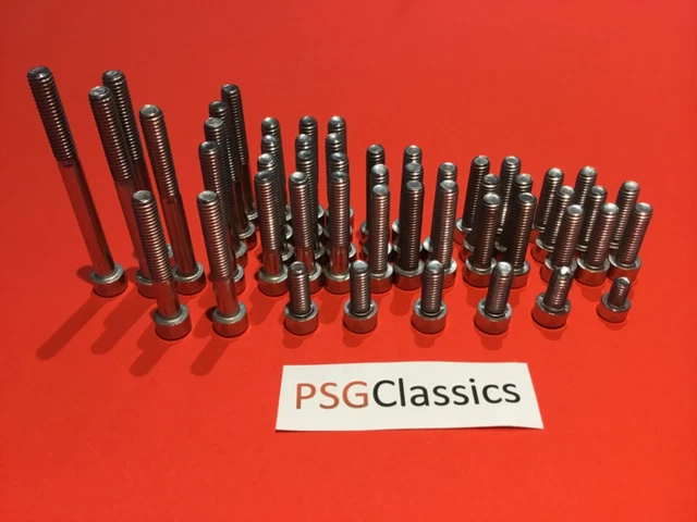 Juego De Pernos Allen De Acero Inoxidable Para Yamaha SRX600, XT550, XT600, TT600R Y XT500Z – ¡Calidad STIG!