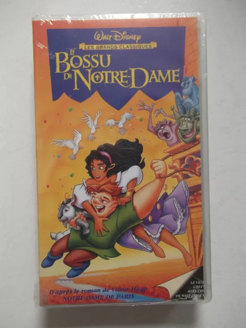 VHS K7 neuve cassette LE BOSSU DE NOTRE-DAME Walt Disney - Les Grands Classiques