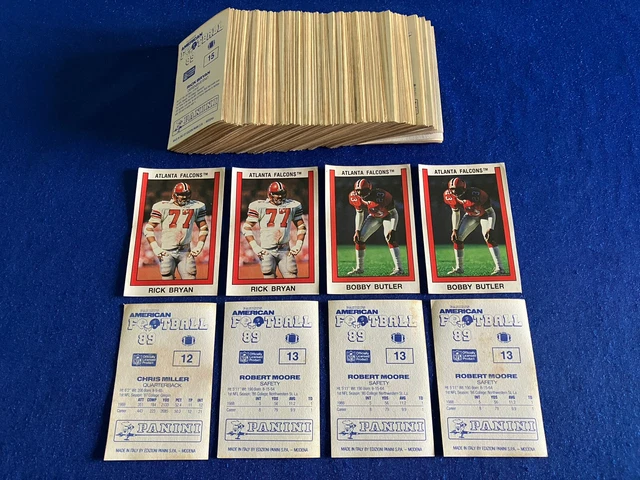 Panini Football 89 Stickers - Singles From The 1989 English First Division Collection (1-250)