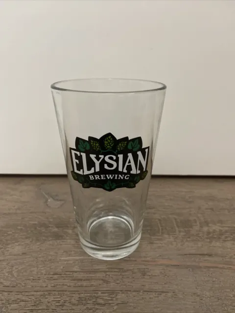 Elysian Brewing Company Seattle Washington Craft Beer Pint Glass Microbrewery