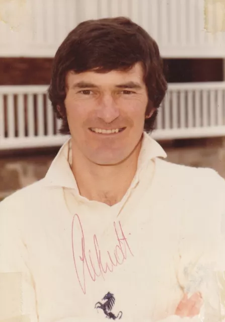 ALAN KNOTT ENGLAND TEST CRICKETER 1967-1981 KENT autograph signed photograph