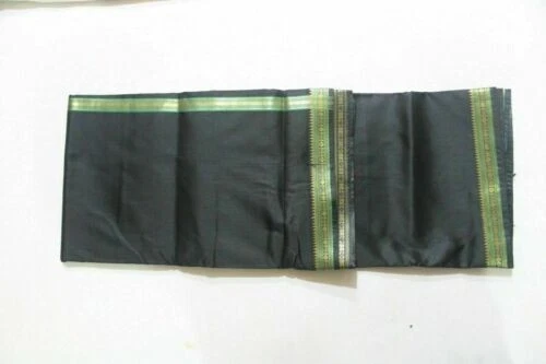 New Art Silk Dhoti / Lungi For Men / Women Puja Gift Item From Banaras
