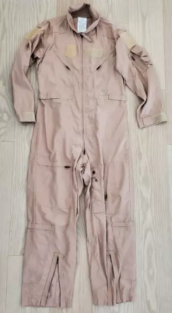Flyers Coveralls Flight Suit CWU-27/P Class 2 TAN 380 - Size 42 R Beige