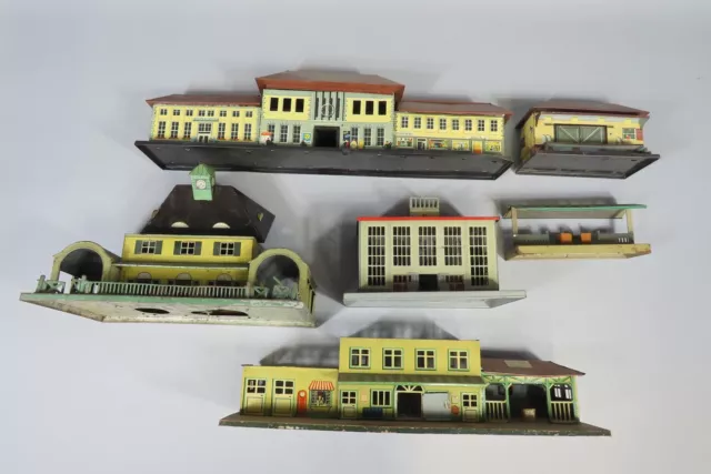 Blechbahnhöfe Nürnberger Produktion Spur 0 1930er Jahre (K 119745)