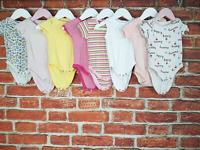 Baby Girl Bundle Aged 3-6 Months John Lewis Gap Etc Short Sleeve Vests 68Cm