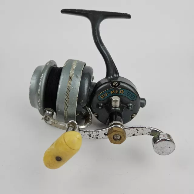 VTG RUMER DELUXE Working Half Bail Spinning Fishing Reel - Made in France  $24.00 - PicClick