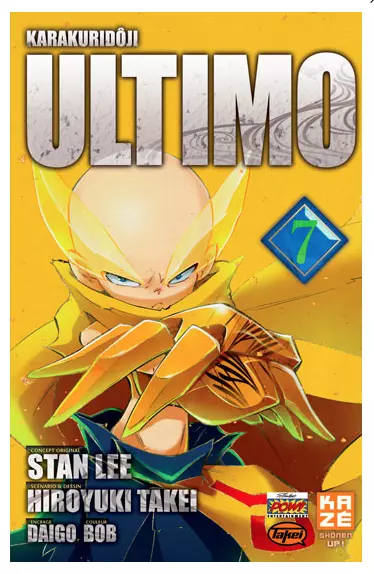 manga Ultimo Tome 7 Takei Hiroyuki Stan Lee Kaze Shonen UP ! VF Rare Shaman King