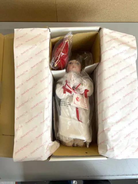~ The Hamilton Collection Heritage Porcelain Doll - A Christmas Prayer - 14 Inch
