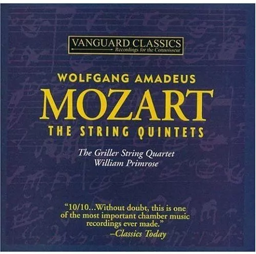William Primrose - Complete String Quintets [New CD]