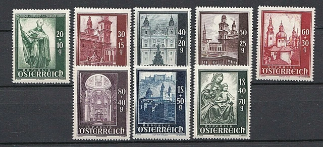 ÖSTERREICH == SATZ aus JAHRGANG 1948 ( Michel 885/892 ) feinst Postfrisch ==
