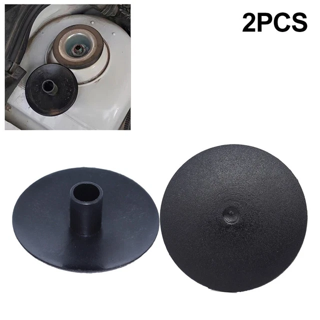 Per Golf 1J0412359 Copri Montaggio Nero per Strut Sospensione Anteriore (2PZ)