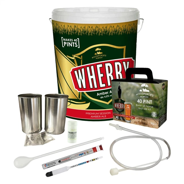 Woodfordes Starter Kit completo homebrew principianti 23 L 40 pinte