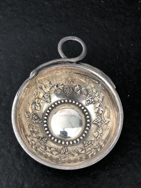 TASTE VIN ARGENT massif serpent raisin en repoussé EUR 25,50 - PicClick FR