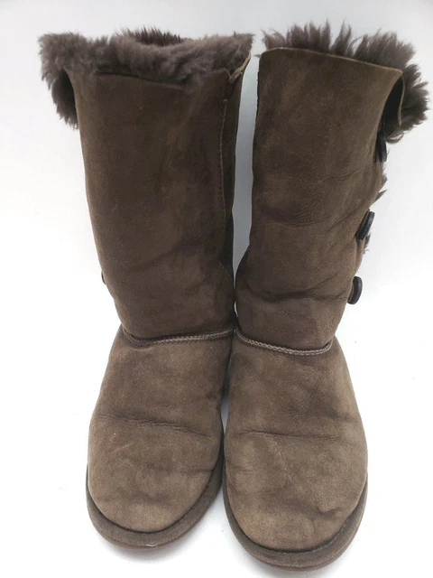 Girls UGG Brown Snow Boots 4