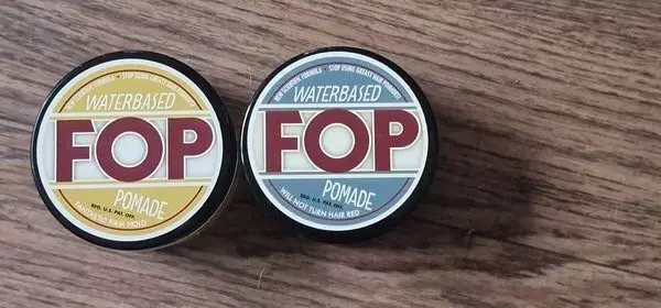 2 mal FOP Waterbased Pomade FANTASTIC FIRM HOLD+medium Hold    100gr.=17,95E