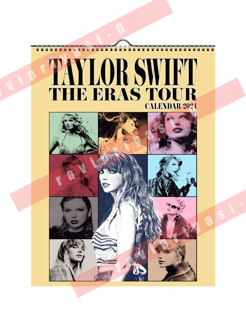 TAYLOR SWIFT - Eras Tour Calendar 2024, Taylor Swift The Eras Tour Wall