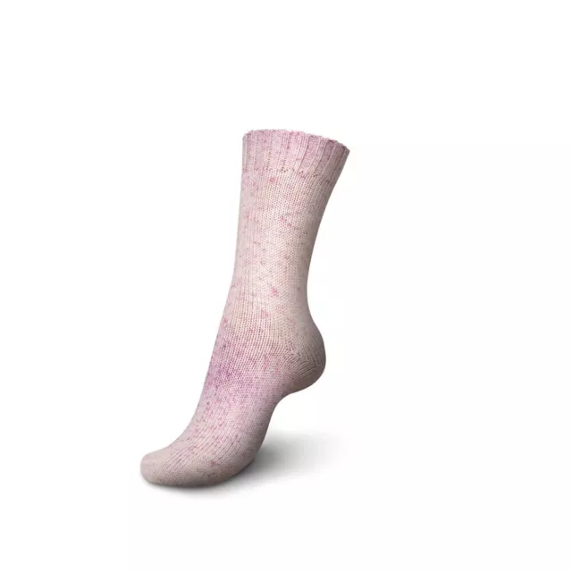 € 97,50 / KG) REGIA Coton 100g Laine pour Chaussettes Couleur 04080 First Buds 2